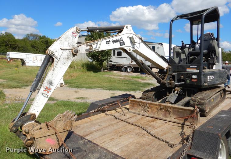 image for item EO9662 2015 Bobcat E32 mini excavator