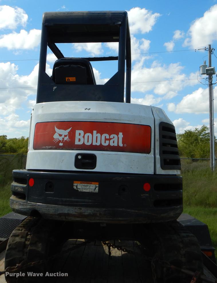 image for item EO9662 2015 Bobcat E32 mini excavator