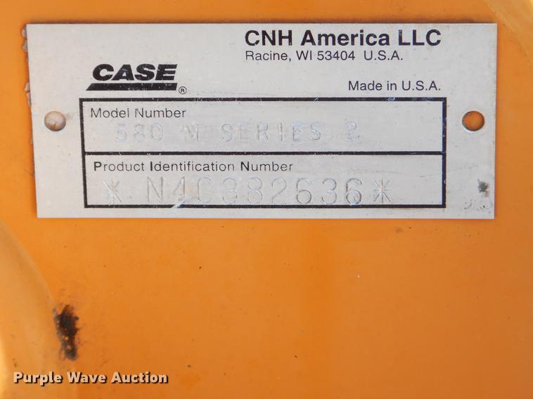 image for item EO9711 2005 Case 580M Series 2 backhoe