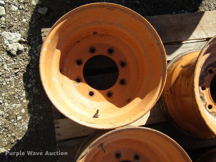 image for item EU9153 (4) Case skid steer tires and wheels