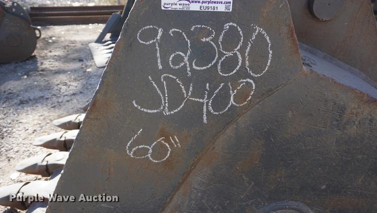 image for item EU9181 CF 60"W excavator bucket