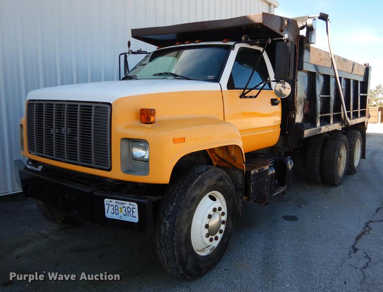 image for item EW9506 1990 GMC C6000 dump truck