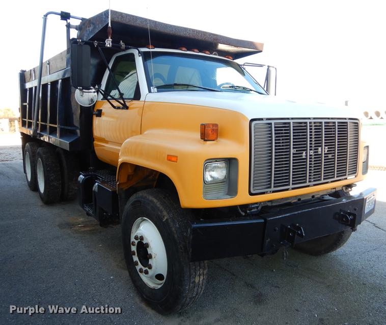image for item EW9506 1990 GMC C6000 dump truck