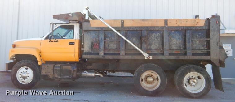 image for item EW9506 1990 GMC C6000 dump truck