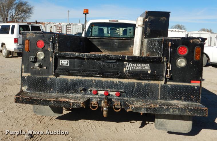 image for item K5796 2011 Ford F550 Super Duty SuperCab utility bed truck