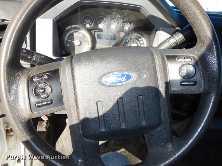 image for item K5796 2011 Ford F550 Super Duty SuperCab utility bed truck