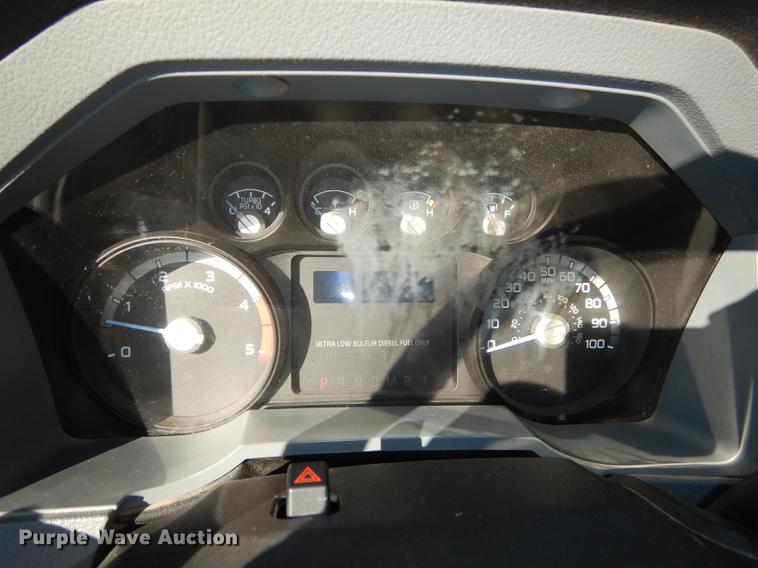 image for item K5796 2011 Ford F550 Super Duty SuperCab utility bed truck