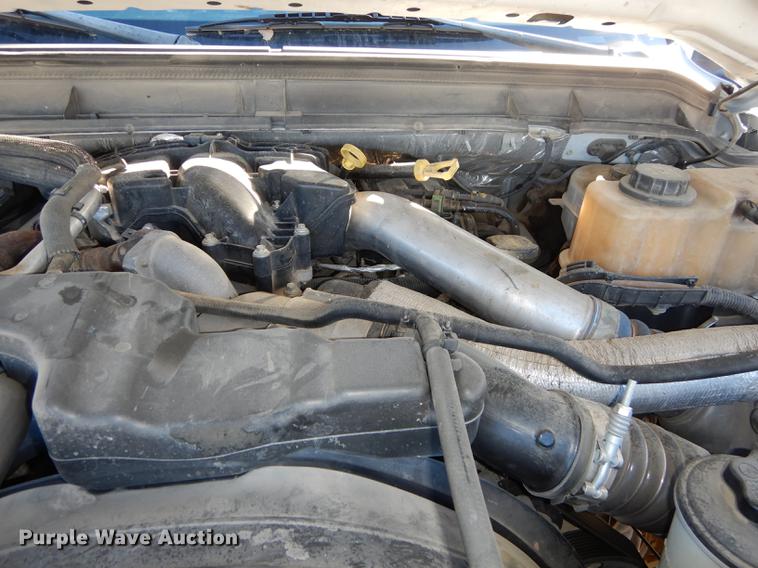 image for item K5796 2011 Ford F550 Super Duty SuperCab utility bed truck