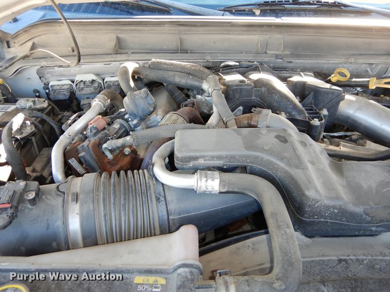 image for item K5796 2011 Ford F550 Super Duty SuperCab utility bed truck