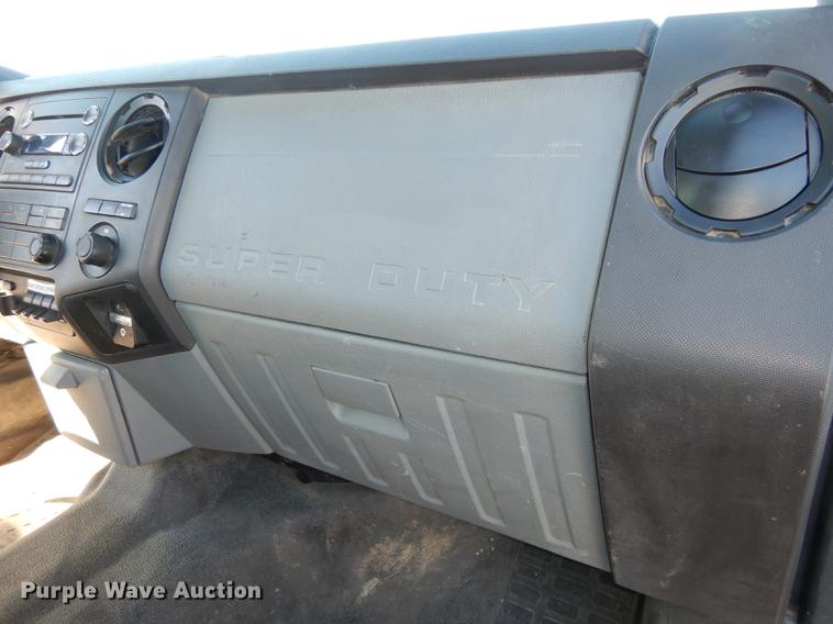 image for item K5796 2011 Ford F550 Super Duty SuperCab utility bed truck