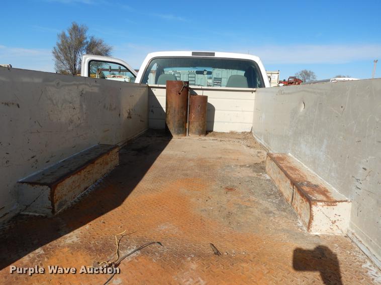 image for item K5801 2007 Ford F550 Super Duty XL utility bed truck