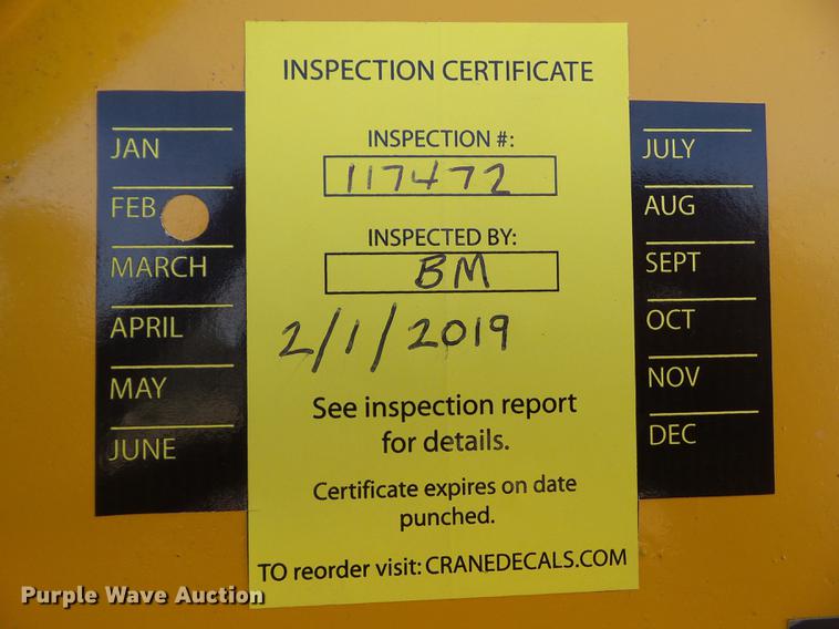 image for item L5714 1994 Grove RT528C crane