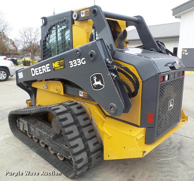 image for item L5718 2017 John Deere 333G skid steer