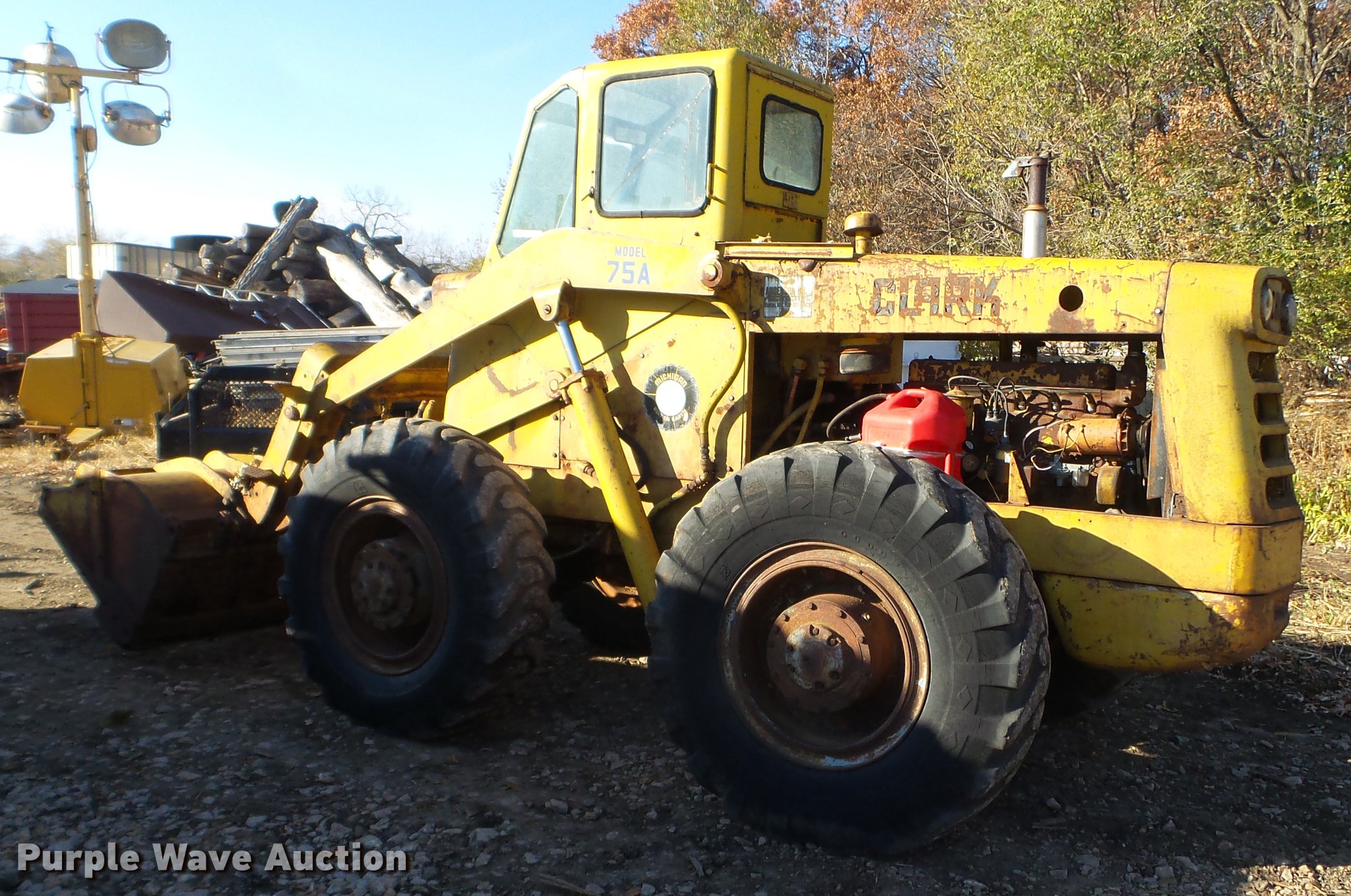 Michigan / Clark 75A wheel loader in Rochester, MN Item DX9686 sold