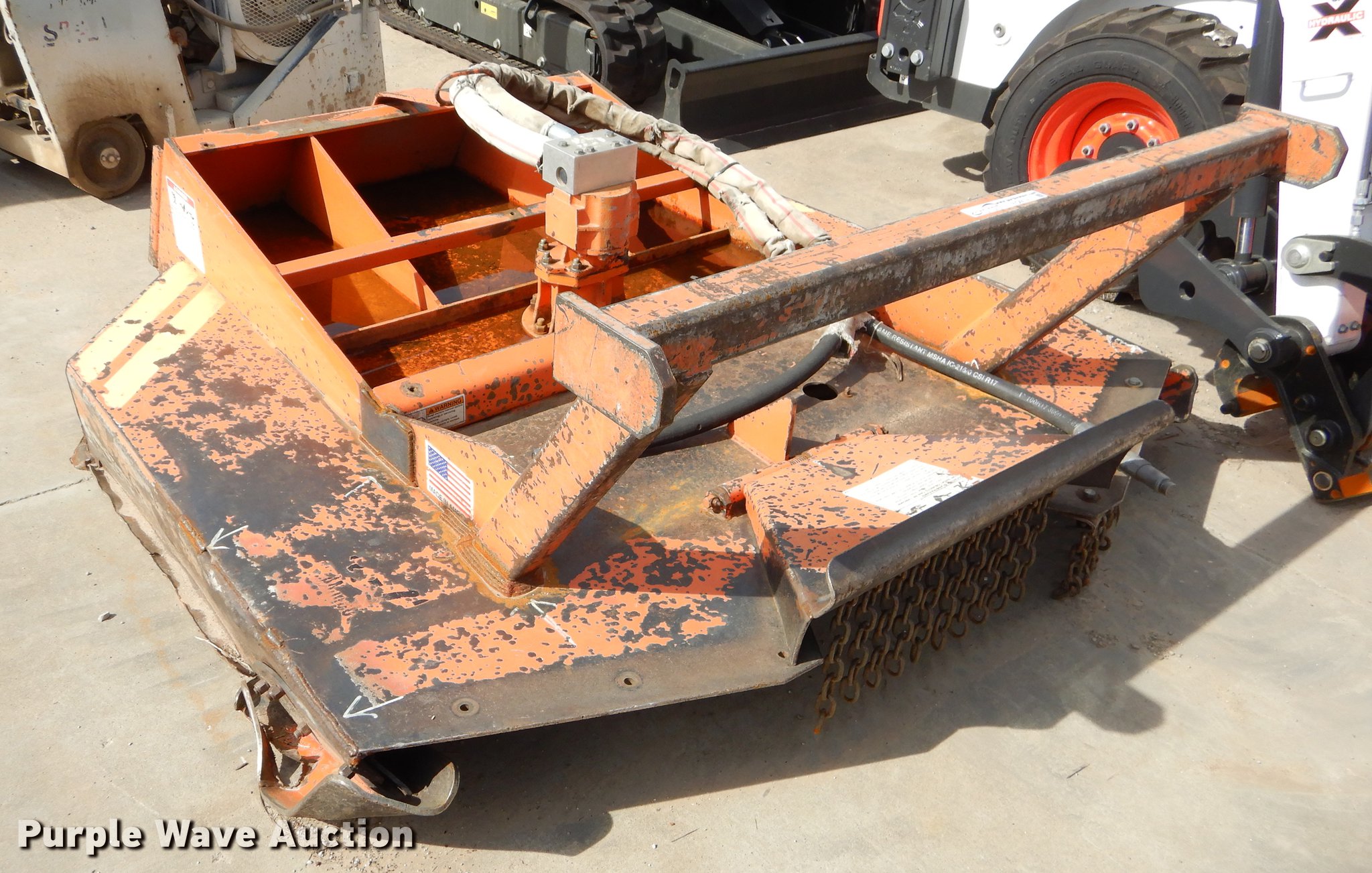 Ammbusher DL7285376S07025 brush cutter attachment in Tulsa, OK Item