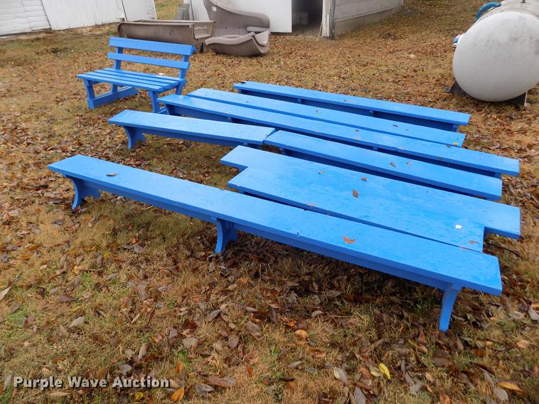 image for item DB9045 (9) wood benches