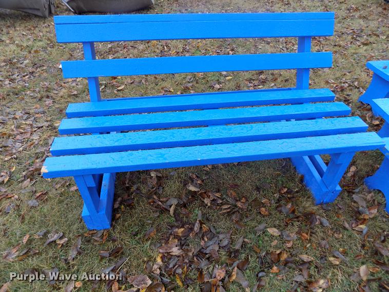 image for item DB9045 (9) wood benches