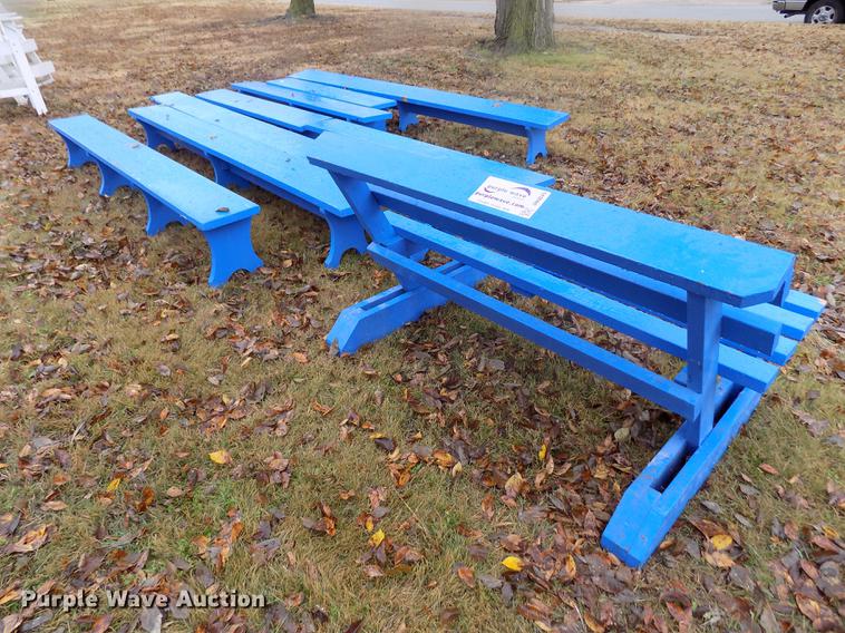 image for item DB9045 (9) wood benches