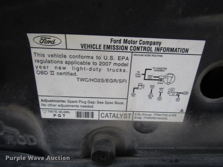 image for item DD3812 2007 Ford Escape SUV