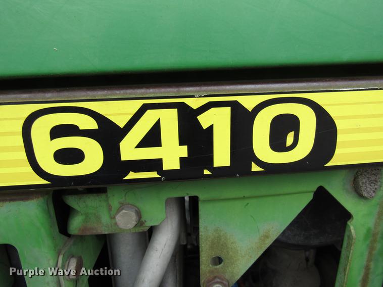 image for item DE5899 2001 John Deere 6410 tractor