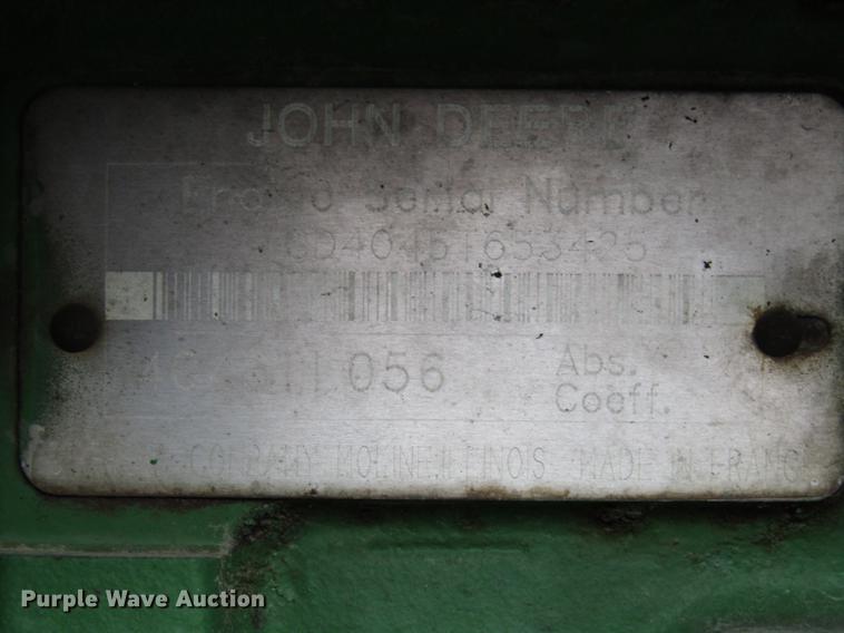 image for item DE5900 2001 John Deere 6410 MFWD tractor