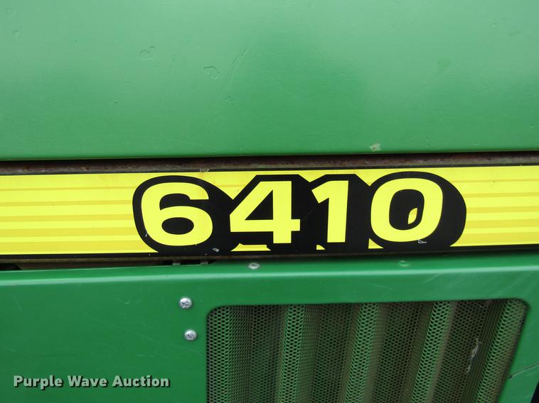 image for item DE5900 2001 John Deere 6410 MFWD tractor