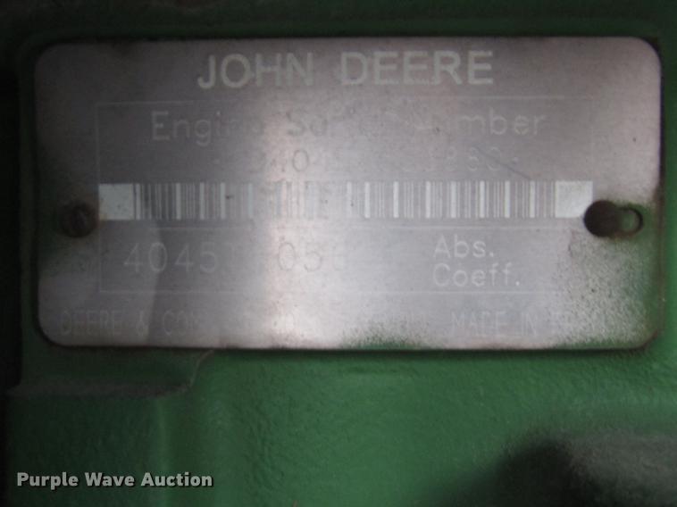 image for item DE5901 John Deere 6410 tractor