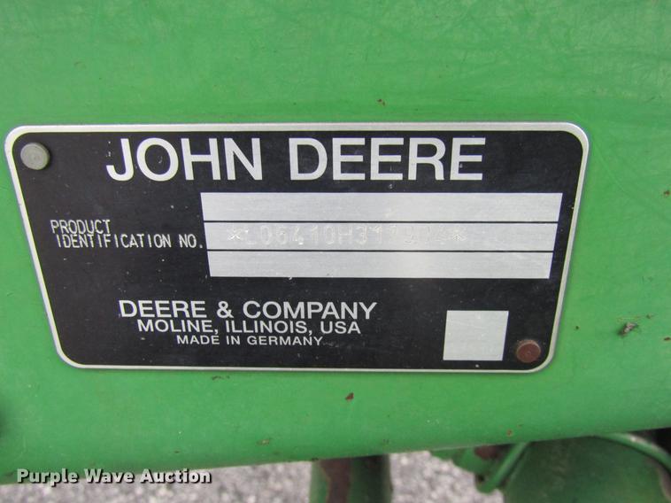 image for item DE5901 John Deere 6410 tractor