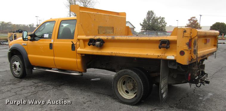 image for item DE5916 2006 Ford F450 Super Duty Crew Cab dump truck