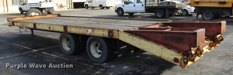 image for item DE5917 1997 Towmaster CC-20 equipment trailer