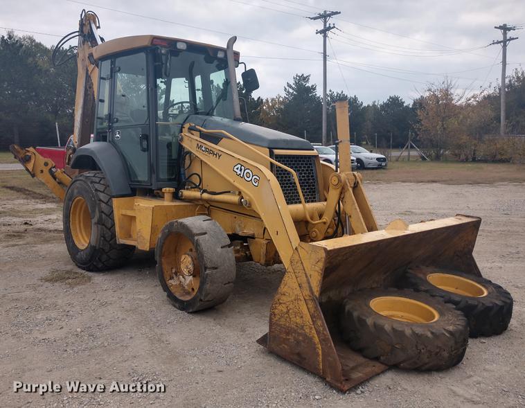 image for item DE6547 2005 John Deere 410G backhoe