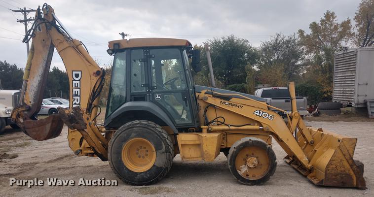 image for item DE6547 2005 John Deere 410G backhoe
