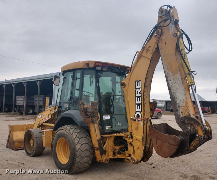 image for item DE6547 2005 John Deere 410G backhoe