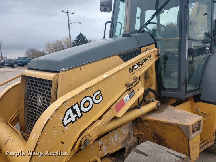 image for item DE6547 2005 John Deere 410G backhoe