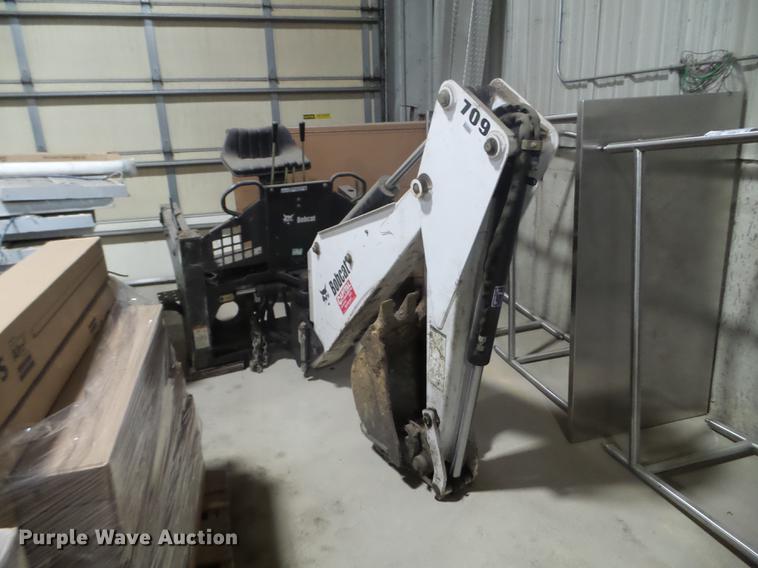 image for item DX9615 Bobcat 709 skid steer backhoe