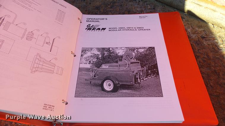 image for item ES9262 2004 John Bean sprayer