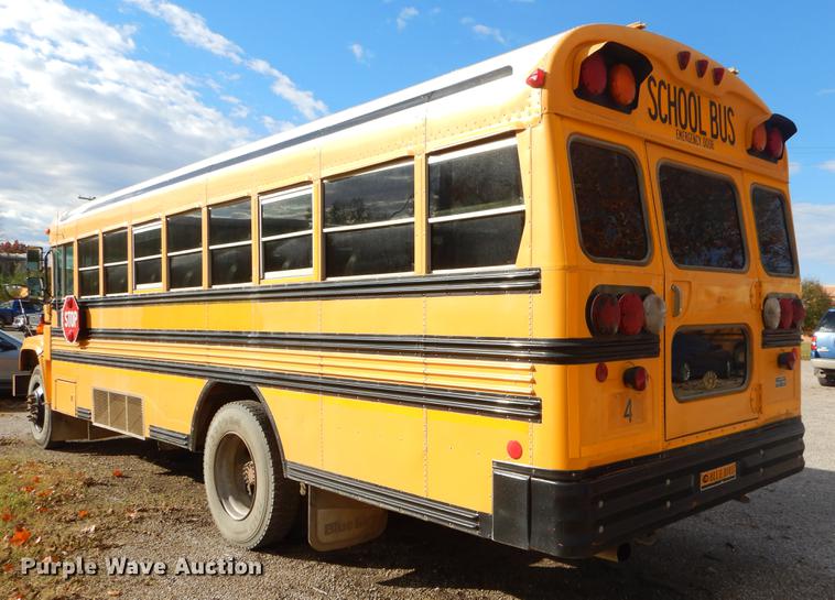 image for item EW9599 2000 Chevrolet Blue Bird school bus