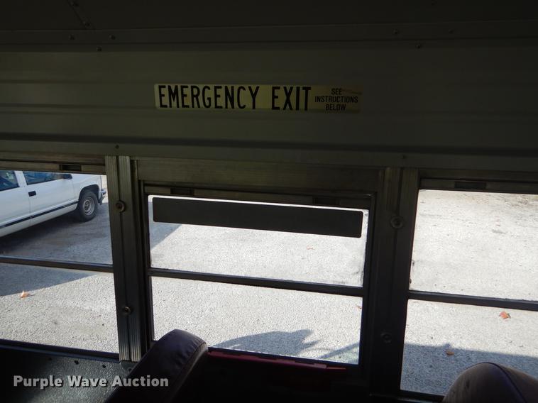 image for item EW9599 2000 Chevrolet Blue Bird school bus