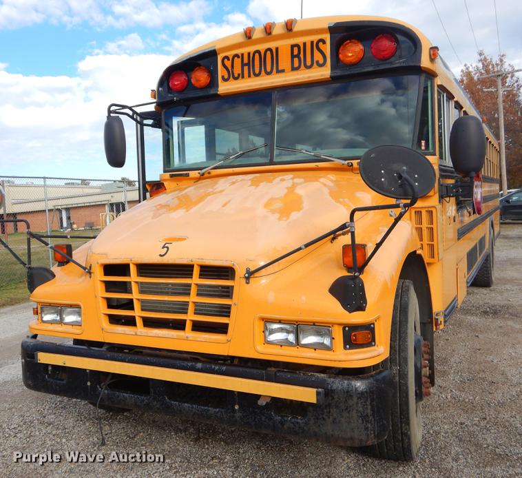 image for item EW9600 2005 Blue Bird Vision school bus