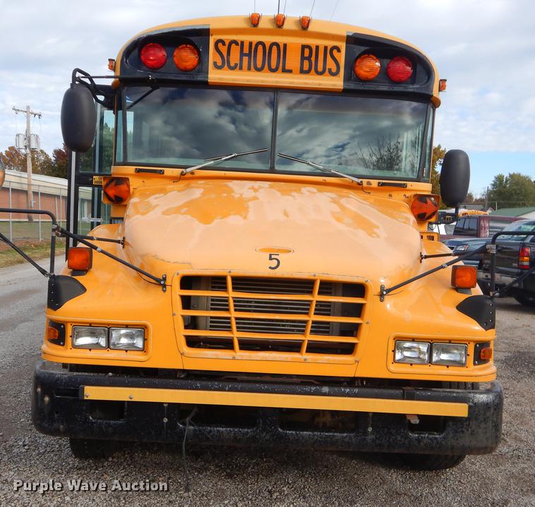 image for item EW9600 2005 Blue Bird Vision school bus