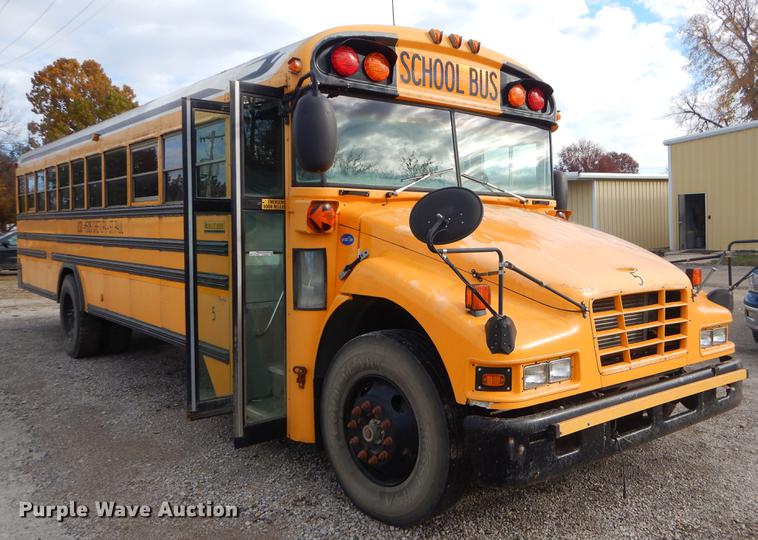 image for item EW9600 2005 Blue Bird Vision school bus