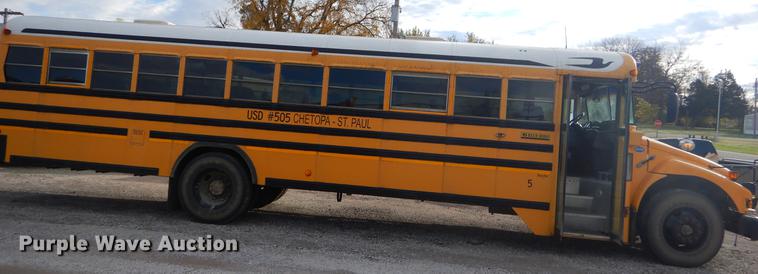 image for item EW9600 2005 Blue Bird Vision school bus