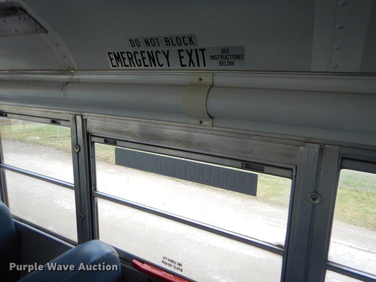 image for item EW9600 2005 Blue Bird Vision school bus