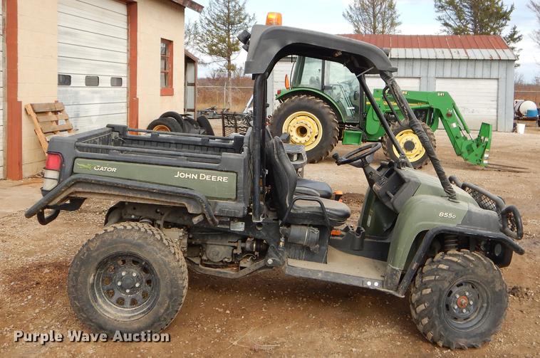 image for item EW9602 2012 John Deere Gator 855DSL utility vehicle