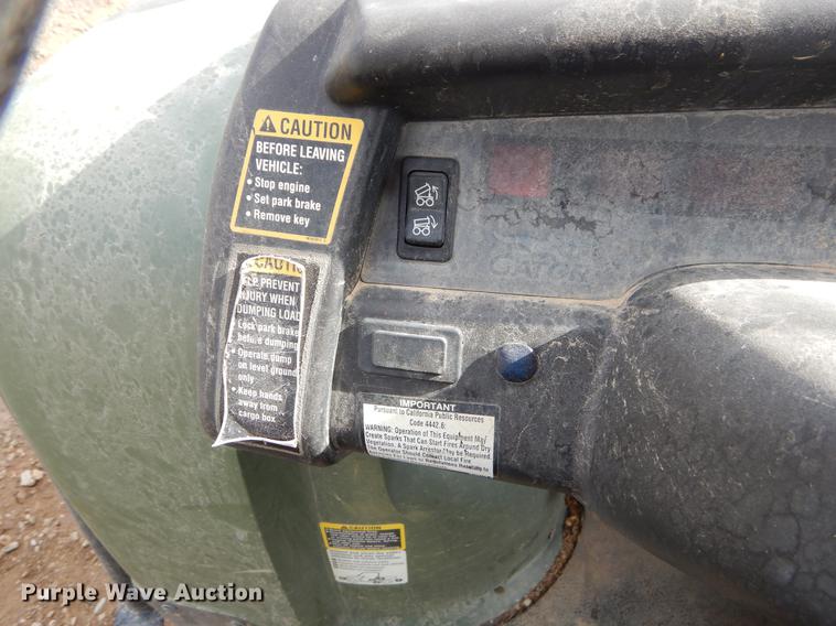 image for item EW9602 2012 John Deere Gator 855DSL utility vehicle