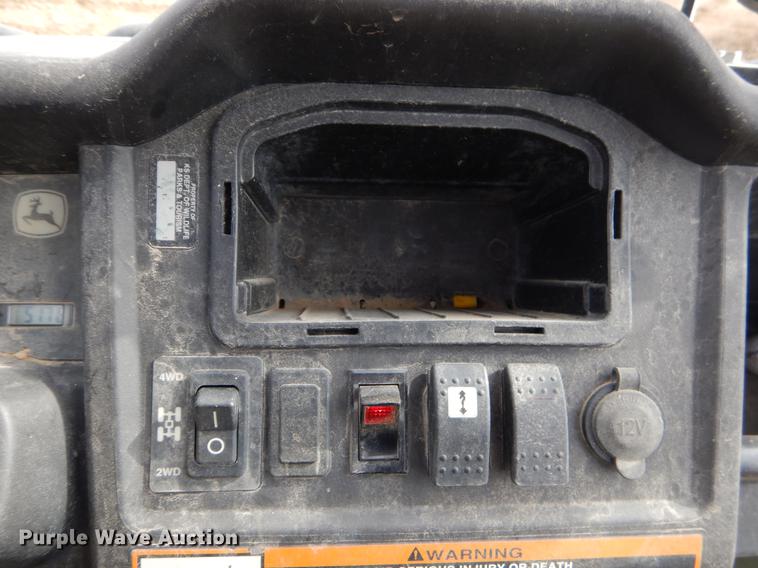 image for item EW9602 2012 John Deere Gator 855DSL utility vehicle