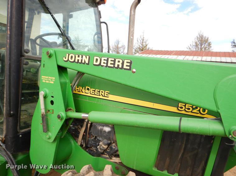 image for item EW9604 2002 John Deere 5520 tractor