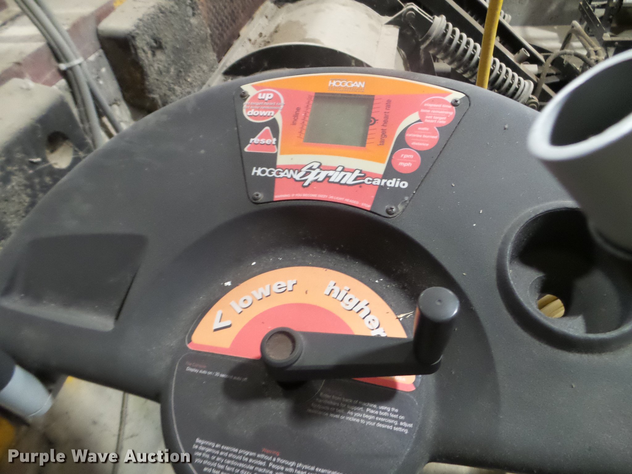 Hoogan treadmill in Des Moines, IA Item DX9598 sold Purple Wave