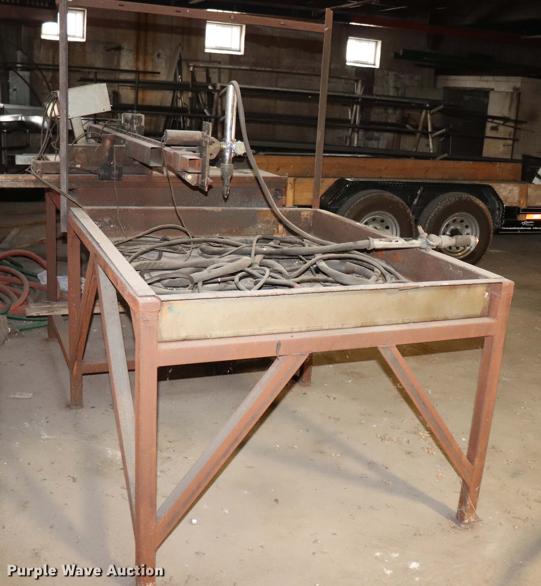 Plasma ARC cutting table in Chetopa, KS Item EC9269 sold Purple Wave