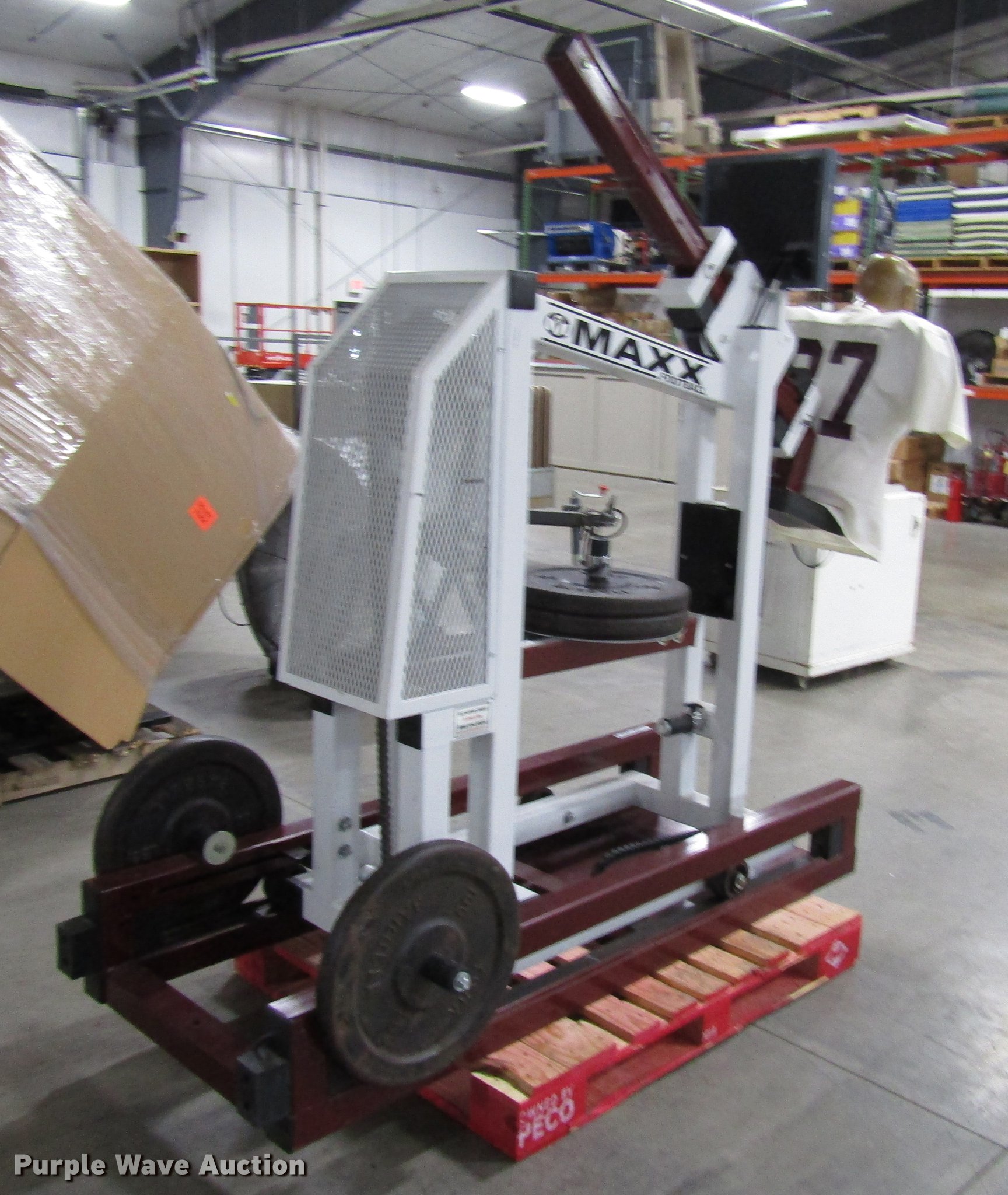 Maxx football sled in Salina, KS Item FJ9533 sold Purple Wave